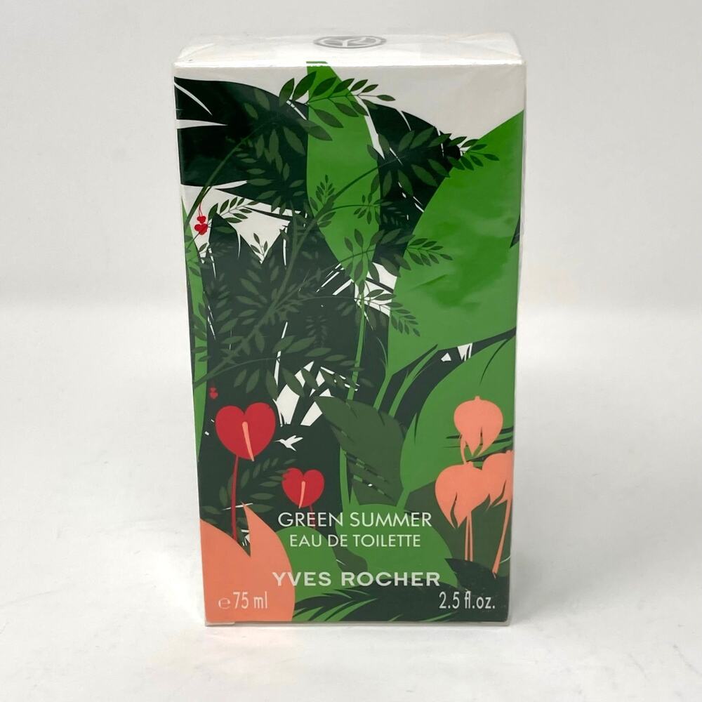 Yves Rocher Green Summer Fragrance Eau de Toilette for Women 2.5 fl.oz.